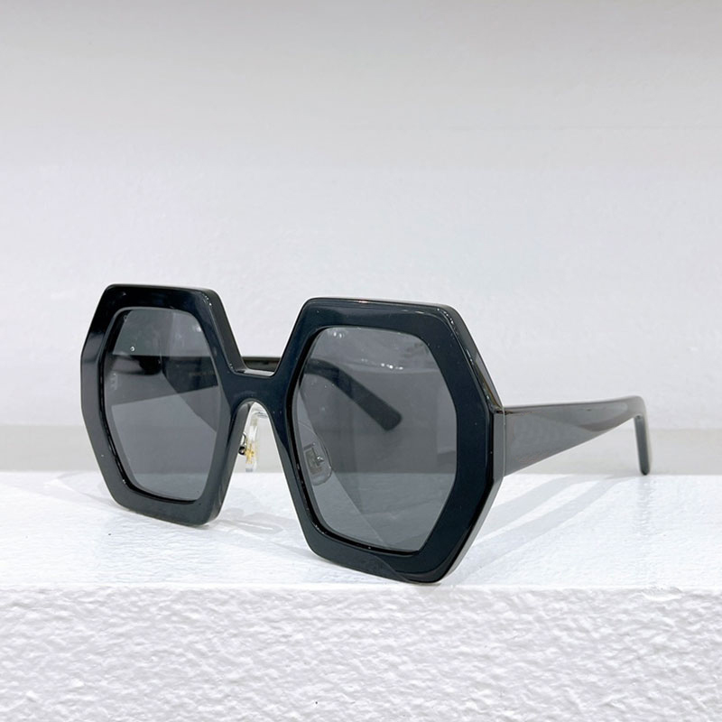 Designer sunglasses men and women fashion oversized frame black thick plate 0772 glasses classic outdoor sports protection style original box