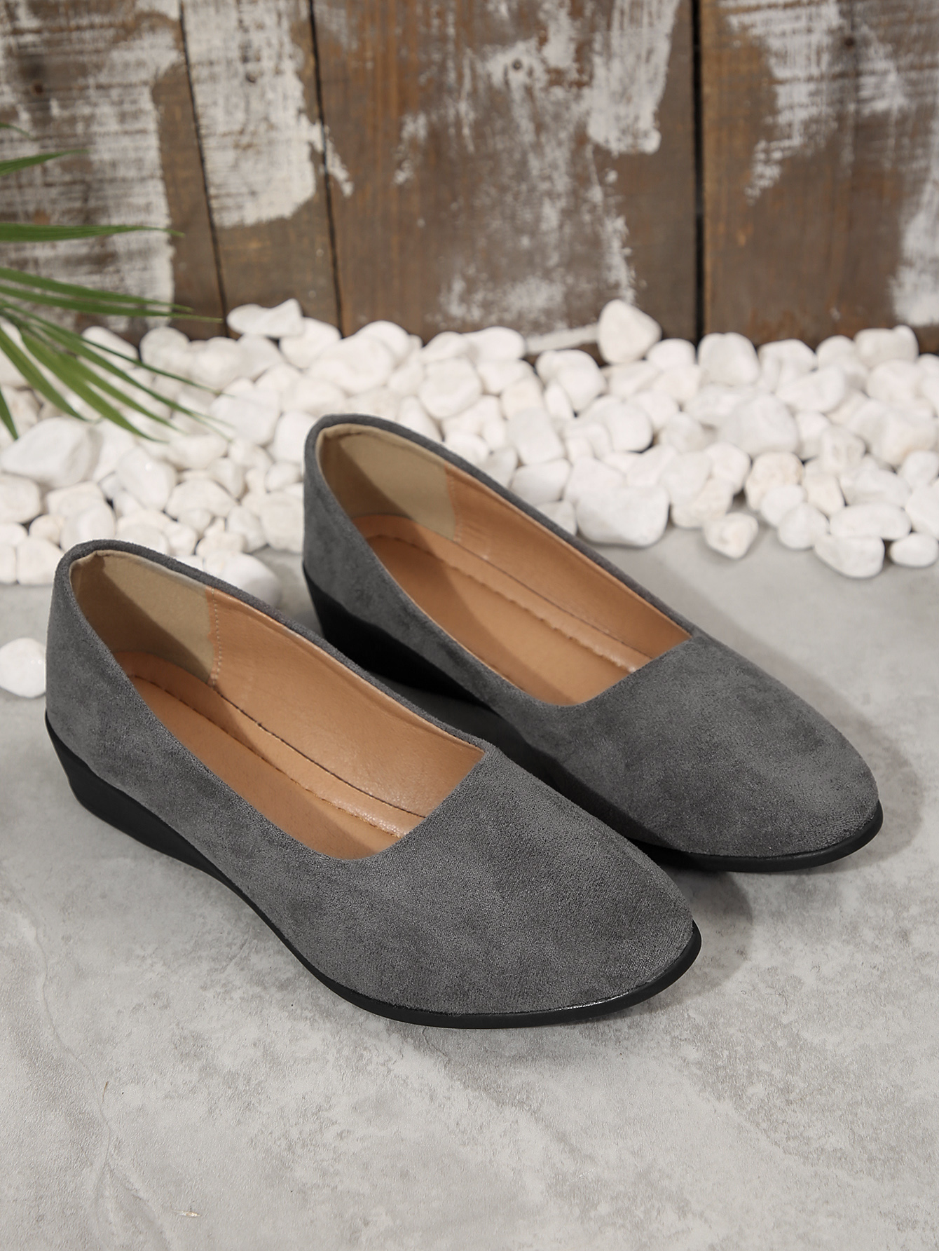 222-Women's Four Seasons Classic Cloth Shoes Pumps Pumps with Elegant Bias-Heel Work Shoes for Walking