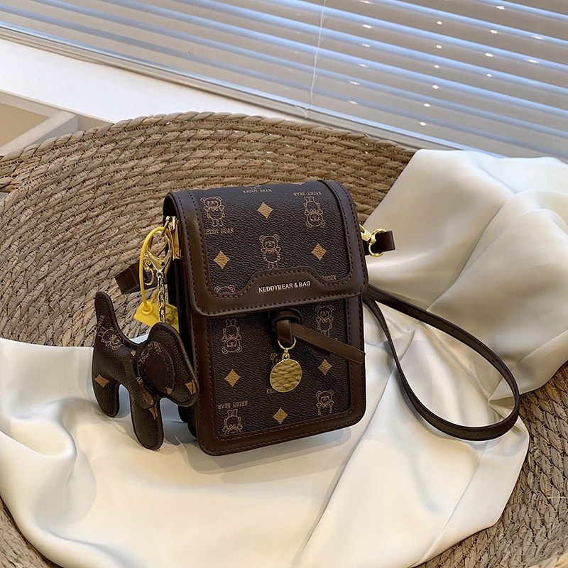 Free shipping designer Shoulder Bags womans ladies flap girl lady fashion casua Printed flip phone bag handbag women crossbody Underarm Bag