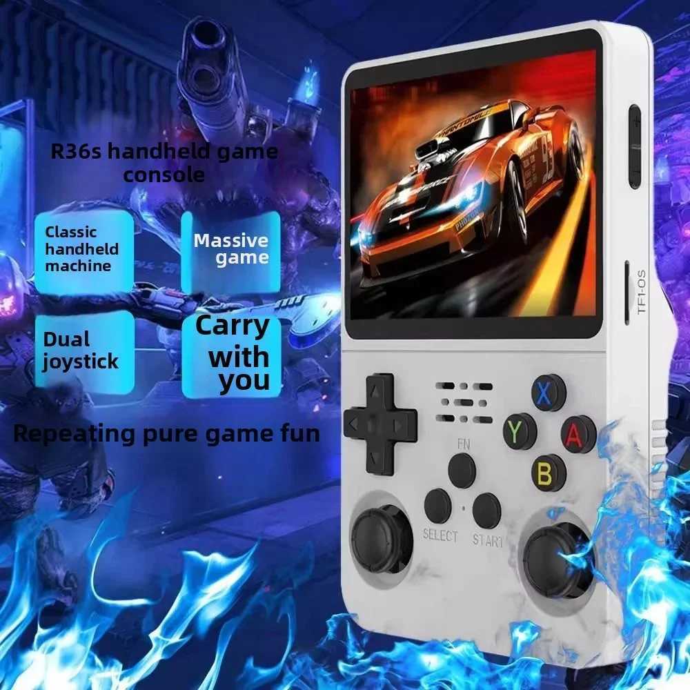 R36S Color SN Mini Classic S Game High-Definition SN Portable Retro Game Console 64G/128G Memory B250620