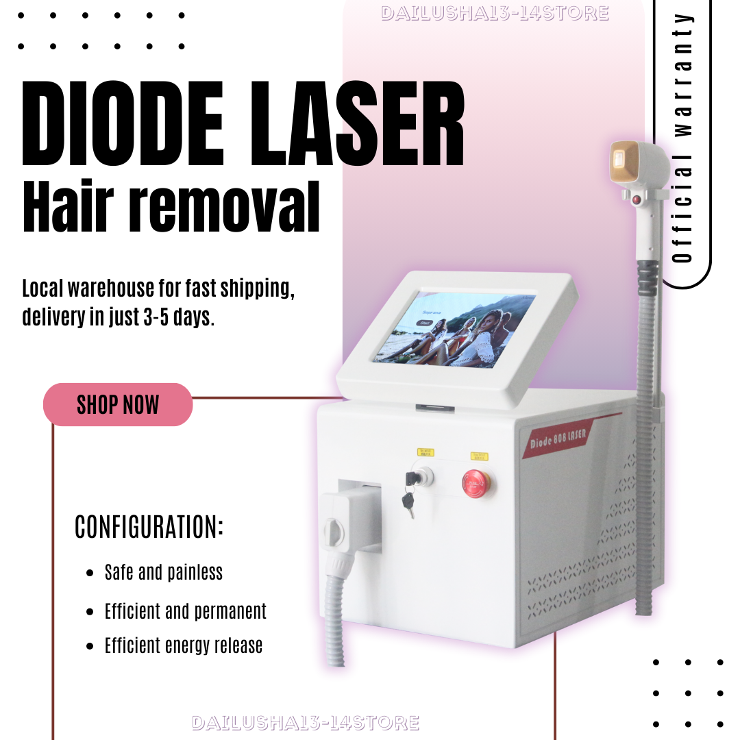 Professional 3 Wavelength High Power Alexandrite 808nm 755nm 1064Nm Diode Hair Removal Machine For Salon
