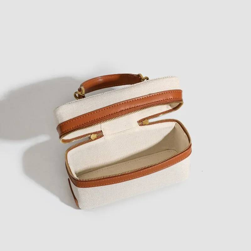 DHGM Fashion Box Women Handbags Designer Thick Canvas Shoulder Crossbody Bags Casual Spring and summer Small Purses 2024 bolso mujer