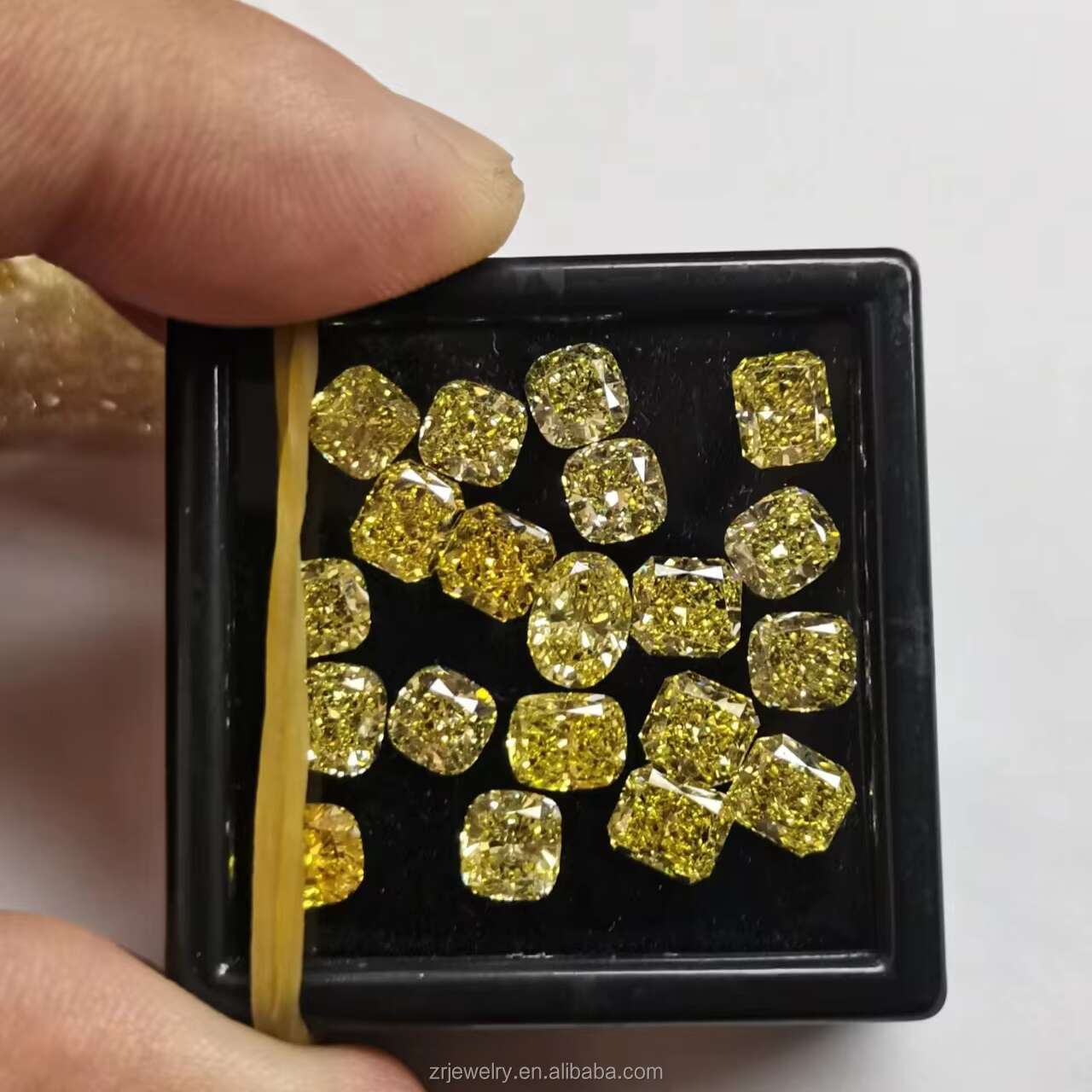 Lab Diamonds 1.09ct Radiant Brllliant Cut Sakura Fancy Vivid Loose Pink Cvd Lab Grown Diamond for Ring