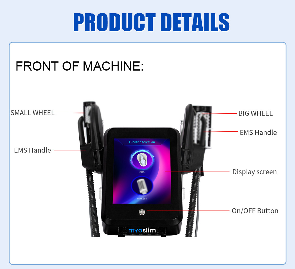 Hot Selling Slimming Massage Cellulite Body Facial Treatment 360 Degree Vibration Therapy Inner Ball Roller Fat Removal Machine