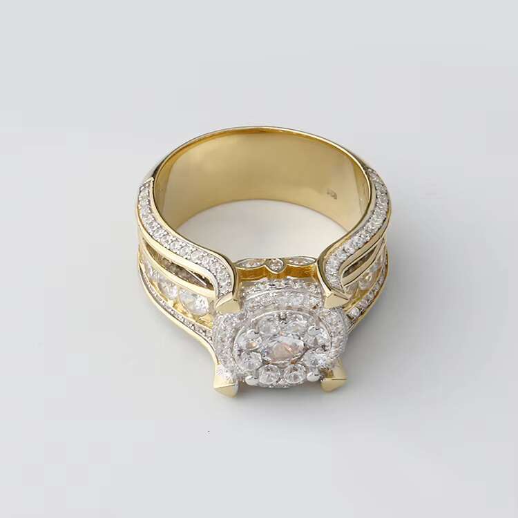 Sterling Silver Hip Hop Earrings with Customizable LUCK Design & Dazzling VVS Moissanites