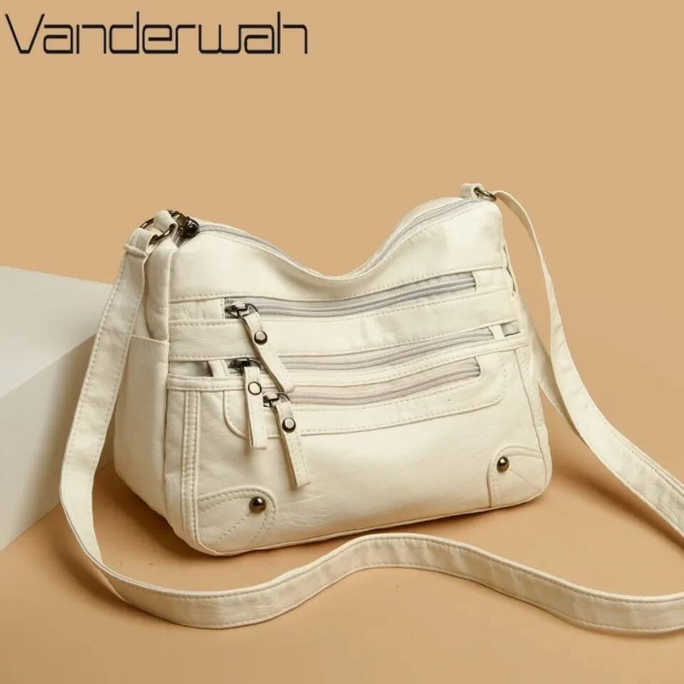 DHGM Genuine Brand Sac Handbags Women Designer Female High Quality Soft Leather Bag Shoulder Crossbody Messenger Bags New