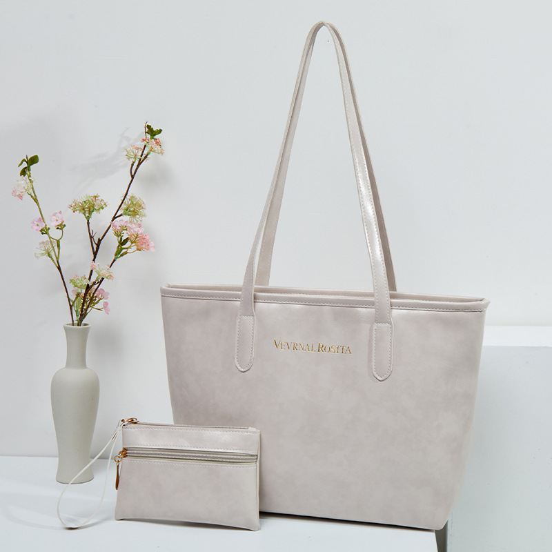 Free Shipping Designer Tote Bag Two-Piece Set New Large Luxury bag Capacity Women's Shoulder Bag Cross-Border Hot Sale High-End Shopping Bag