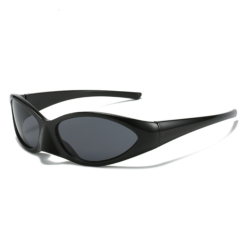 2025 Athleisure Streetwear UV400 Polarized Sports Sunglasses - Runway Inspired Hip Hop Celebrity Style Women's High-End Performance Eyewear