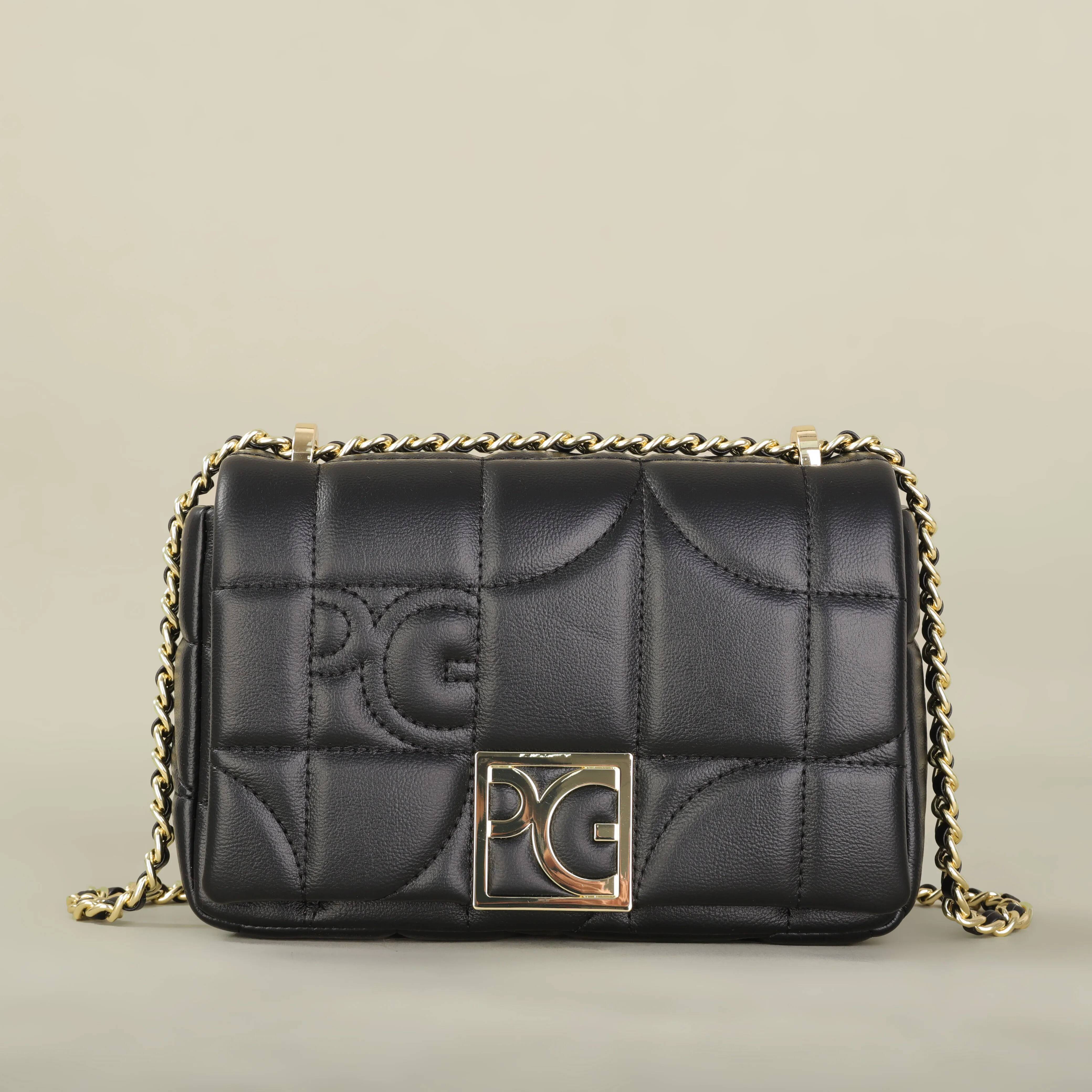 DHGM PG Fashion Classic Retro Women's Shoulder Letter PU Material Party Multi functional Crossbody Bag New Design 2025