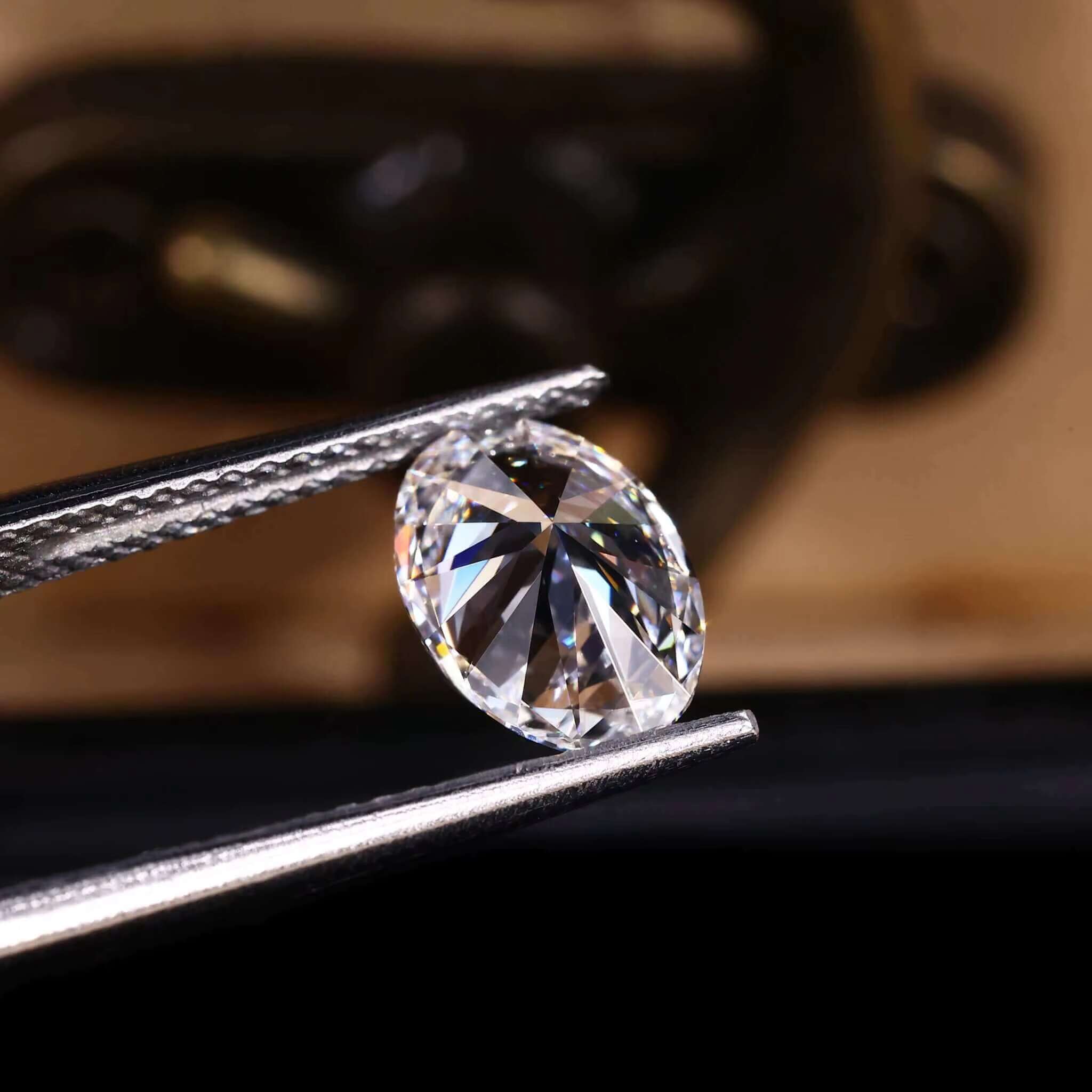 Wholesale Igi Gia Certified Cvd Hpht Loose Lab Grown Diamond VVS VS Lab Created Diamonds Old Mine Cut for Jewelry 2 3 Carat