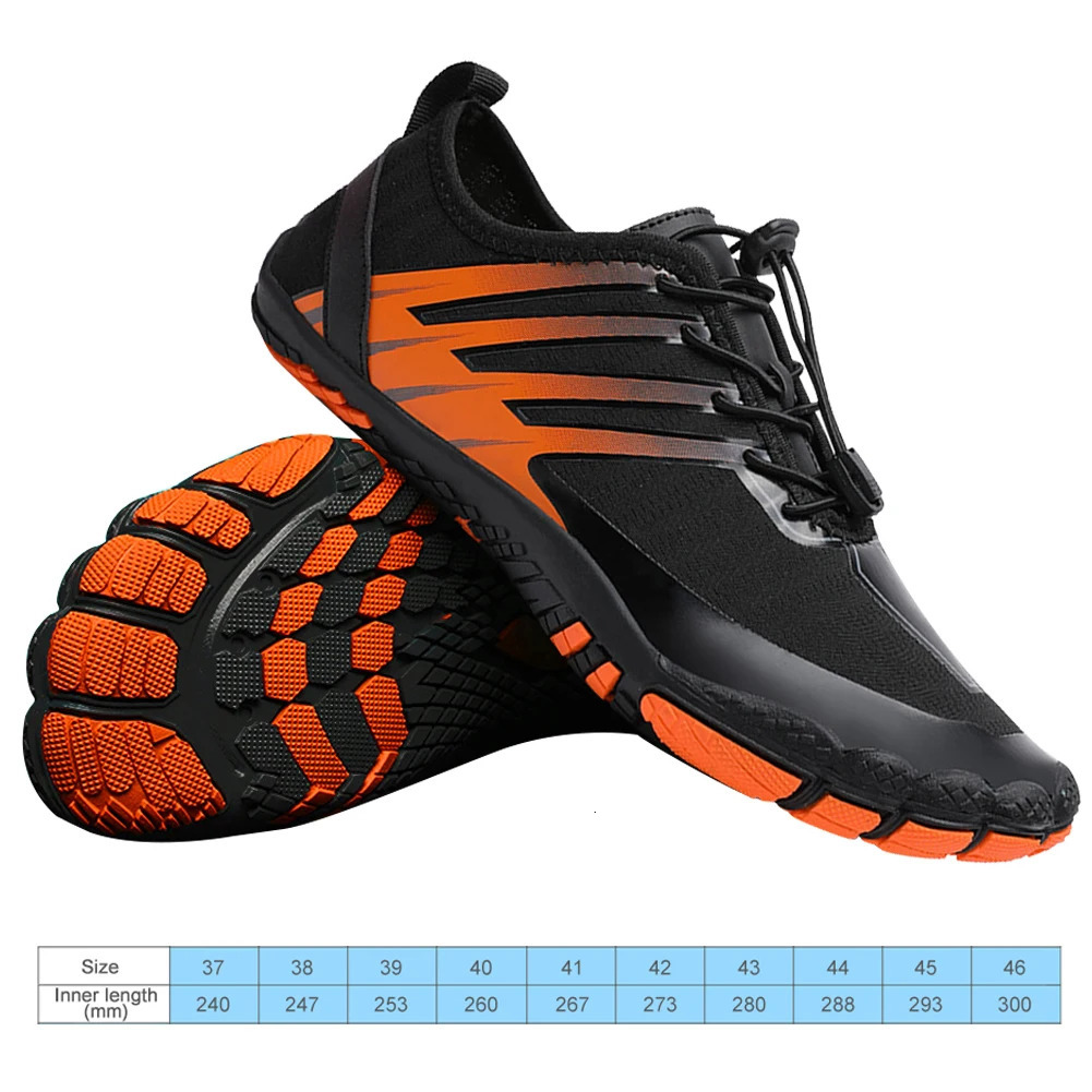 Wading Shoes Barefoot Diving Quick Dry Beach Anti Slip Hiking Walking Breathable for Fishing Surfing 250612