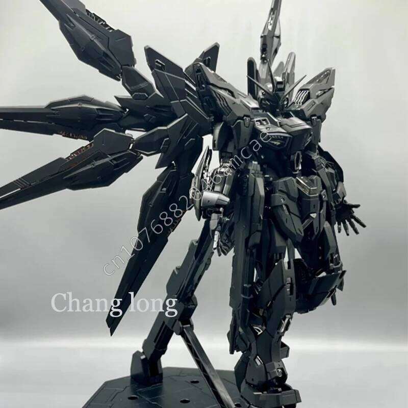 Changlong 7701 1/100 MGEX Strike Freedom Night Assembly Kit Midnight Coating Action Figure Plastic Model Toys