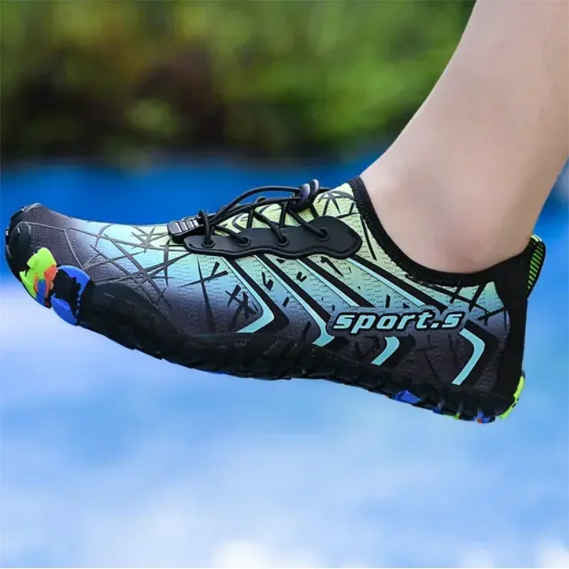 Unisex Swimming Sport Water Shoes for Men Large Summer Outdoor Quickdrying Breathable Beach Shoe Wading Aqua 250612
