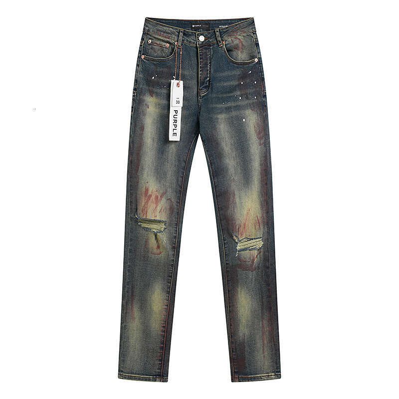 2025 designer jeans men women purpleity jeans denim jeans trousers knee skinny straight motorcycle trendy long straight high quality mens brand long p