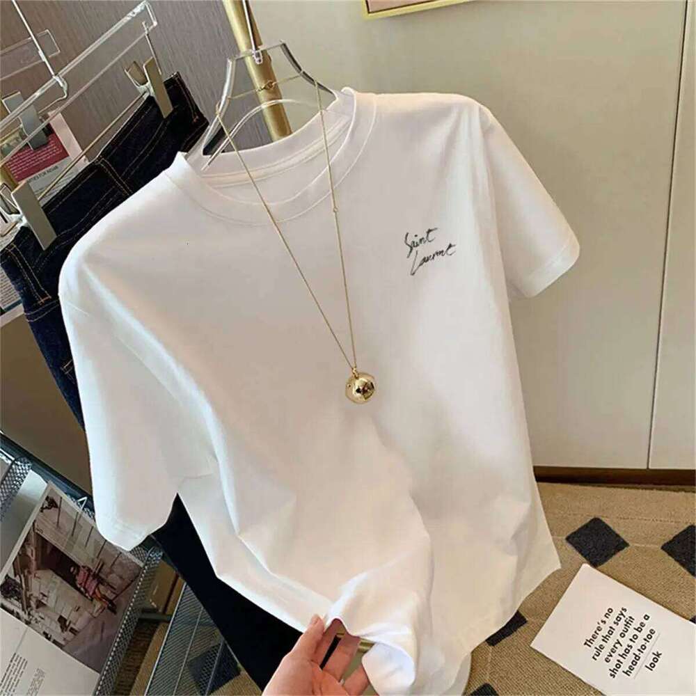 Oversize Short-Sleeved T-Shirt Women's And Men's Summer 2025 New Design Trendy Loose Lazy Unique Chic Top