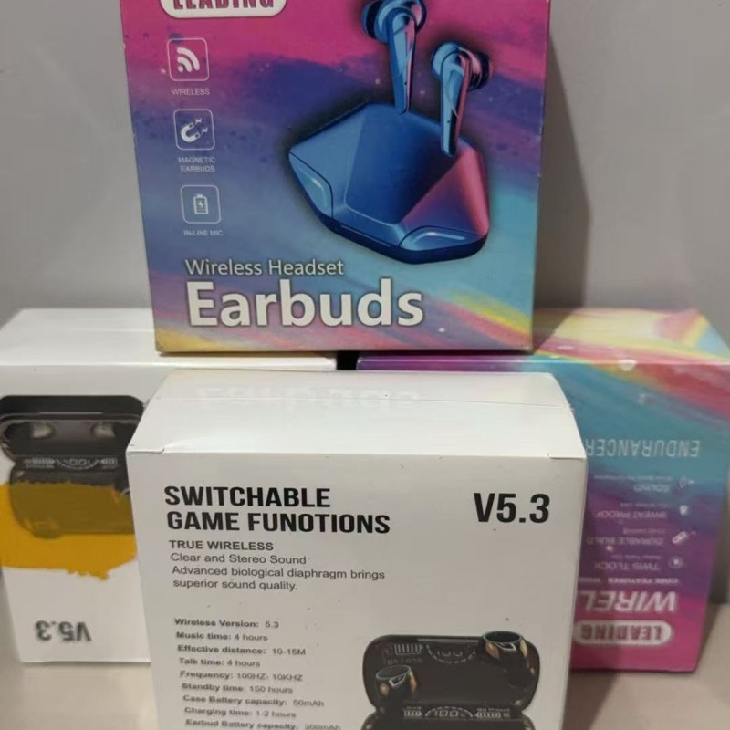 USA Stock For AiPods Pro 2 3 4 Headphone Accessories Silicone Protective ANC Noise Cancellation Headphone Pro Max 2 Headphone Case