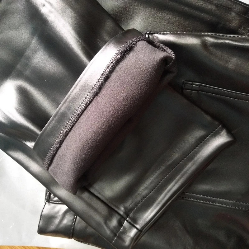 Drop Leather Pants For Men Elastic Fashion PU Trousers Streetwear 2023 Spring Autumn Motorcycle 250614