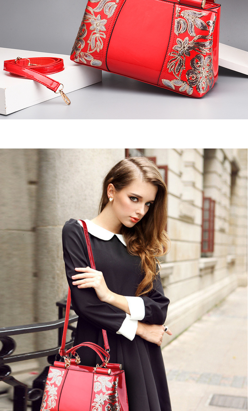 Free Shipping 2025 New Designer Bag Fashionable And High-quality Shopping Bag High-end Elegant Large Capacity Trendy Shiny Leather Women's Handba