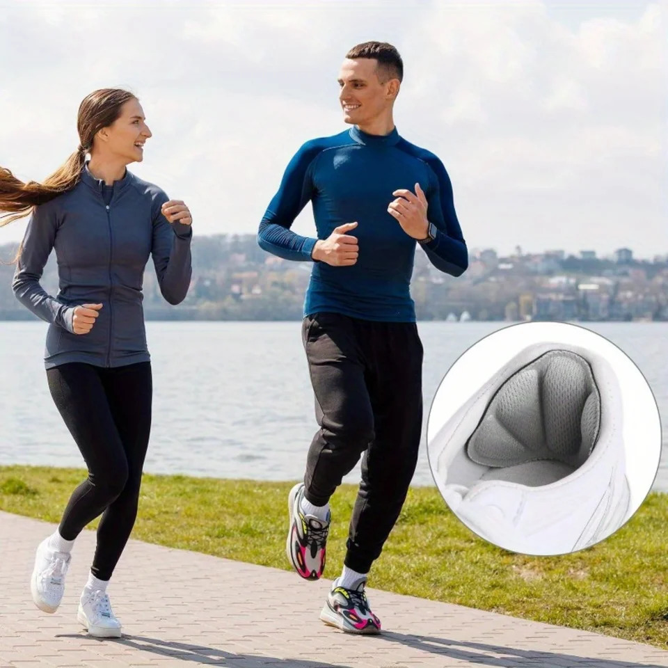 10 Pair Heel Grips Pads for Loose Shoes - Thick Cushion Liners with Insoles Anti-Slip Blister Prevention Inserts - Volume-Boost 250617