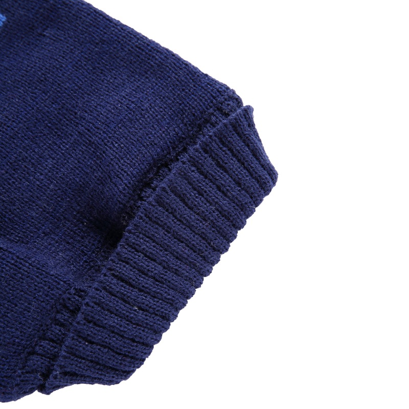 Dog Knitted Sweater USA National Flag Dog Sweater Puppy Sweater Warm Soft Pet Holiday Clothes for Small Medium Cats and Dogs, Large Dog XXL A592