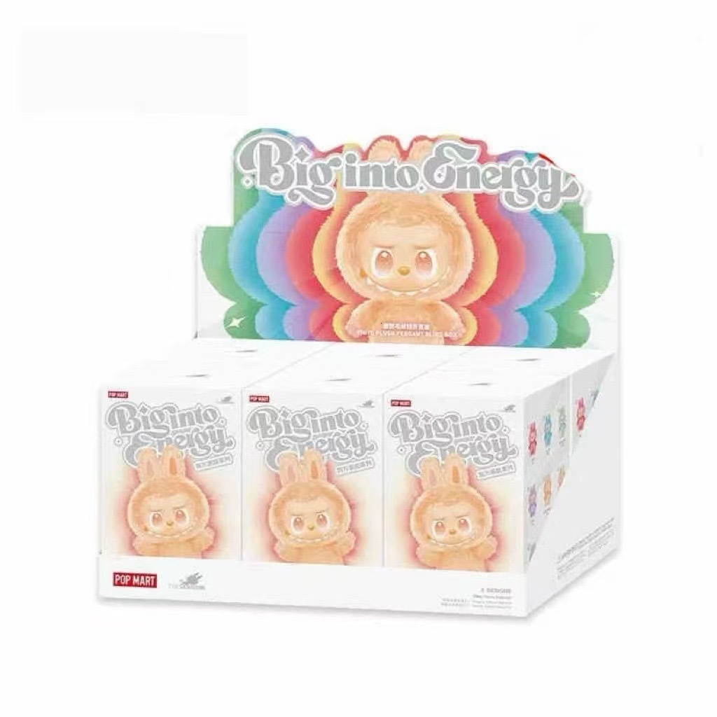 Designer Keychain Labubu 3.0 Gradient Color Labubu Third Generation Free Delivery Version Vinyl Face Pendant Collectible Heartbeat Macaron Plush Toy