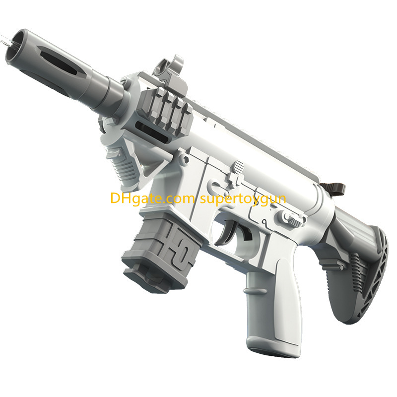 M416 Water Gun Compact Manual Squirt Gun with Continuous Firing Blowback Water Pistol Blaster for Summer Beach Pool Outdoor Water Games Toy Kids Boys 