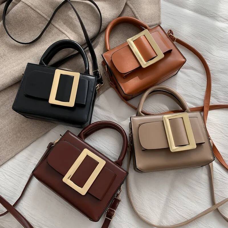 DHSM Design Women Small Handbags Lady Shoulder Female Femme Bolsos Mujer PU Leather Diagonal Package Fashion Crossbody Bag
