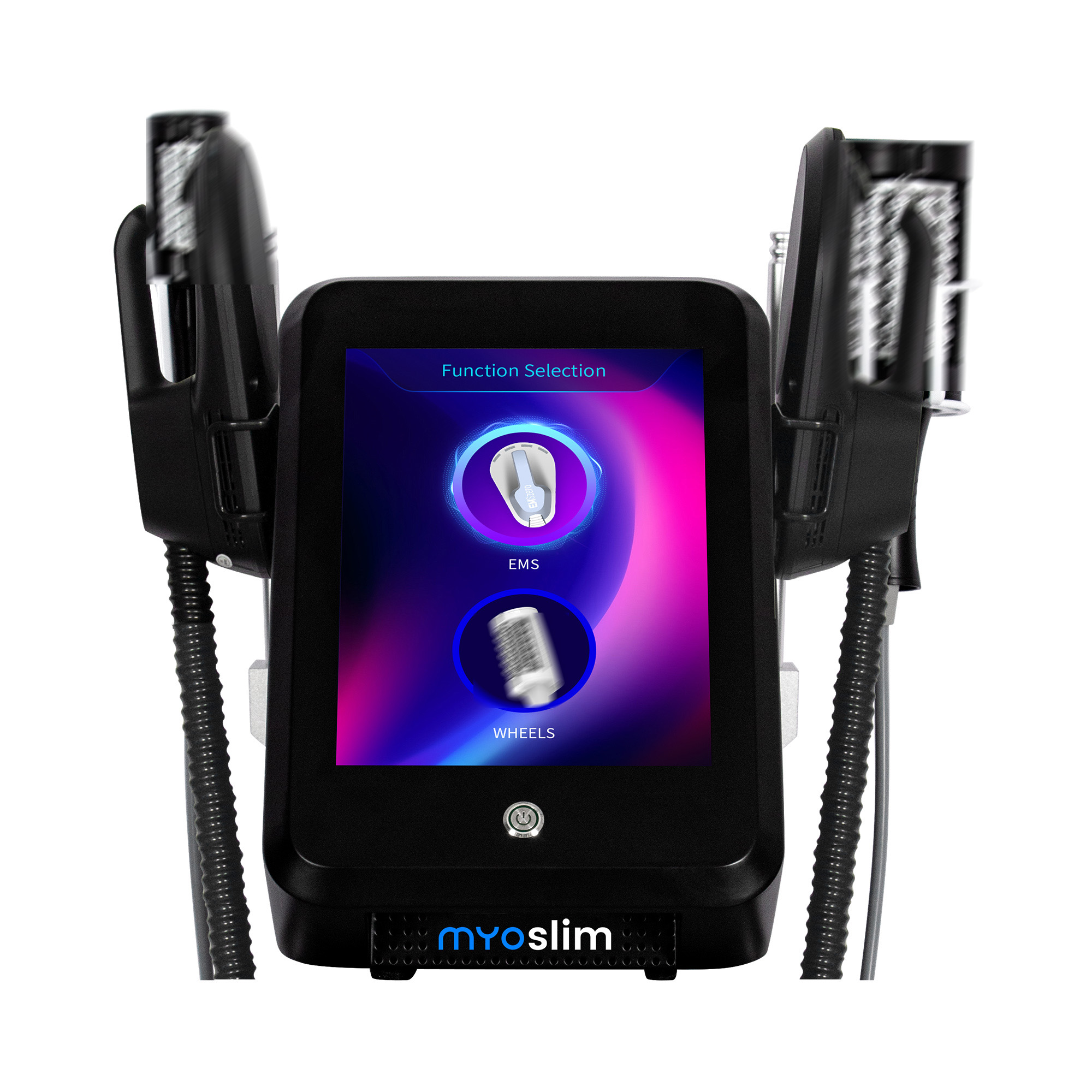 MYOSLIM 360 Degree Inner Ball Roller Machine Face Lifting Body Sculpting Muscle Massage for Weight Loss Fat Reduction Slimming Beauty Equipment