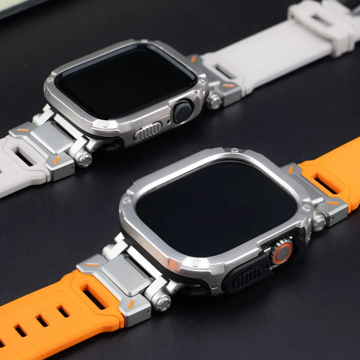 TPU CaseRubber Loop Strap for Apple Watch Ultra 2 1 Band 49mm Silicone Men Bracelet for Series 44mm 45mm 8 7 6 5 4 Se 9 250618