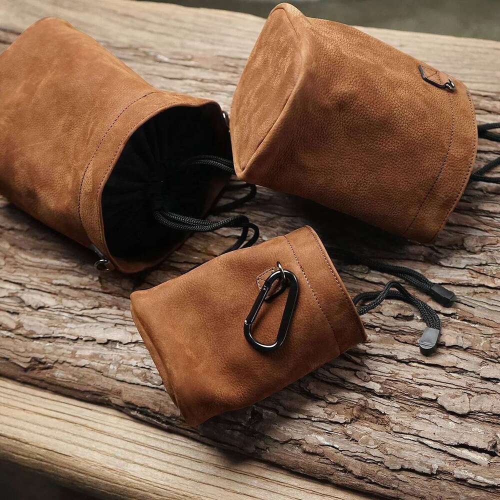 Mr.Stone Handmade Genuine Leather Camera Case Bag For Sony A7c2 Fujifilm Zf X100vi Xt30 Xt5 Leica Q3 Q2 M11 Bag In Brown Color