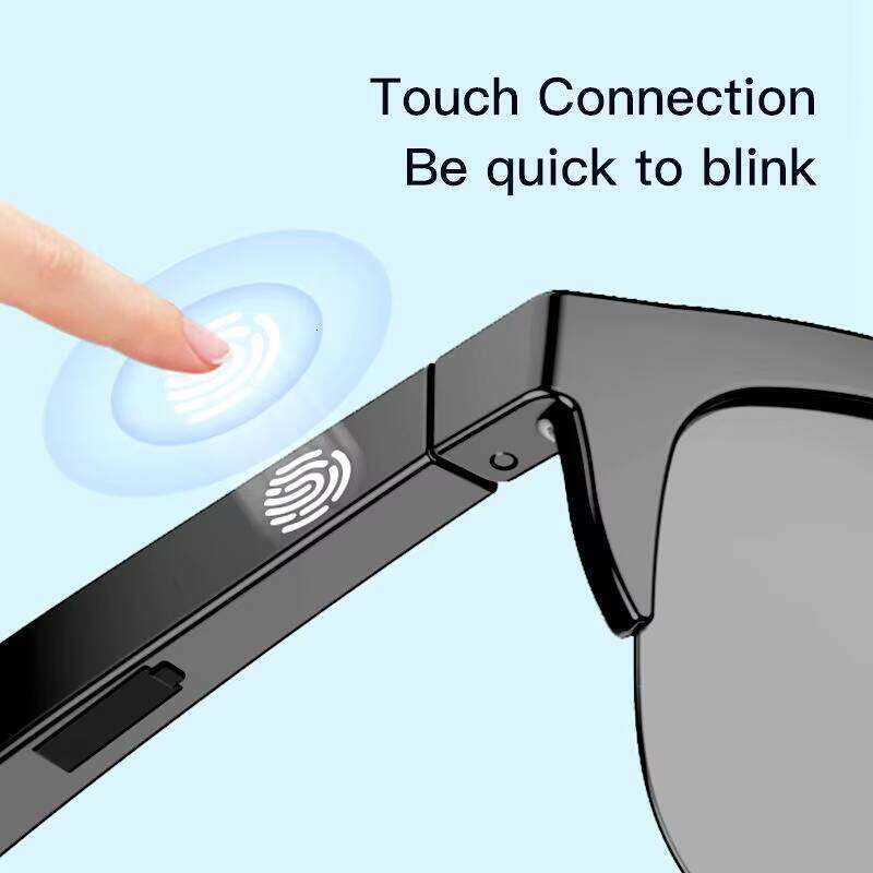 DHGadges New Design F06 Bt V5.3 UV Proof HD Sun Glasses Earphones Tws Wireless Sport Music Outdoor Riding Smart Sunglasses Headsets