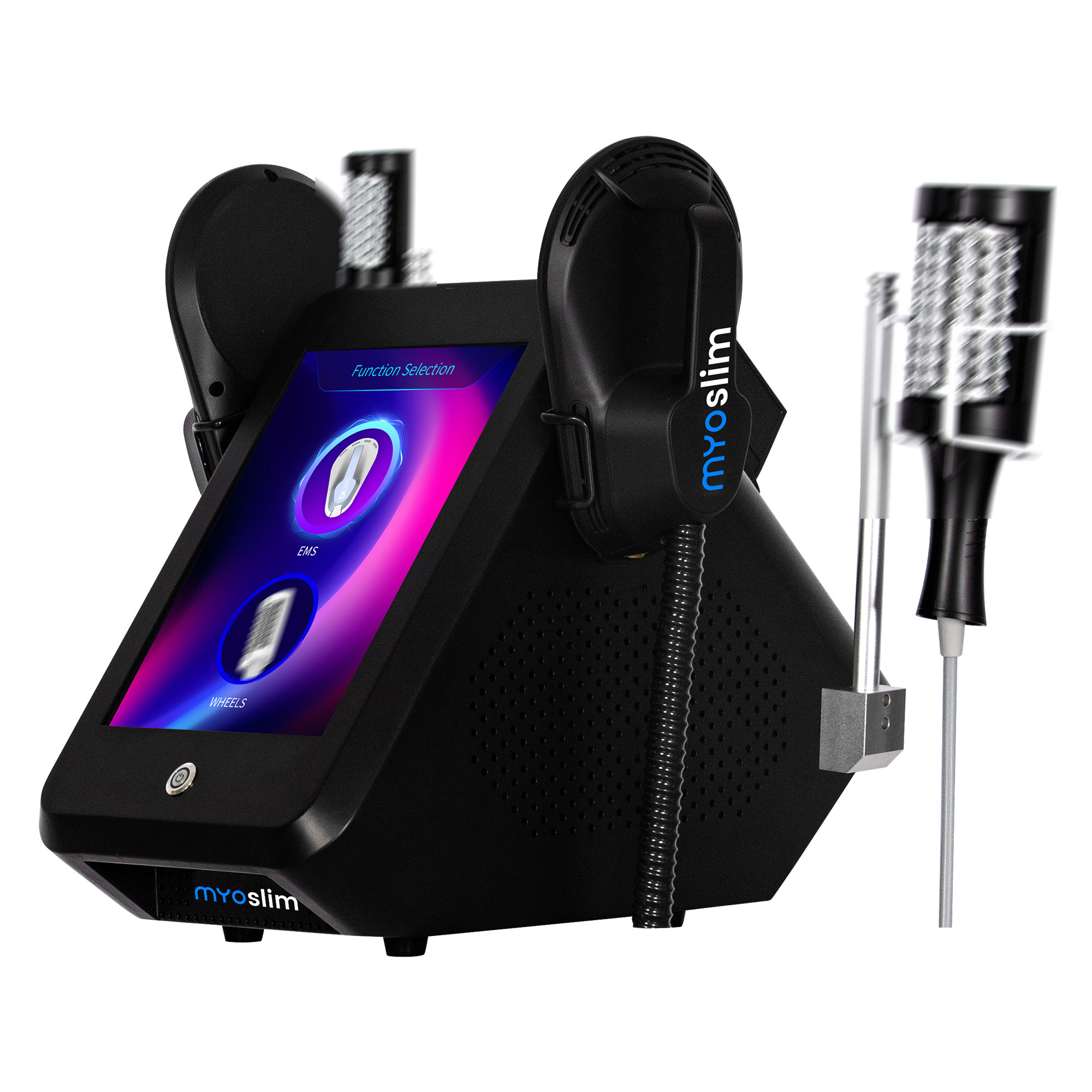 MYOSLIM 360 Degree Inner Ball Roller Machine Face Lifting Body Sculpting Muscle Massage for Weight Loss Fat Reduction Slimming Beauty Equipment