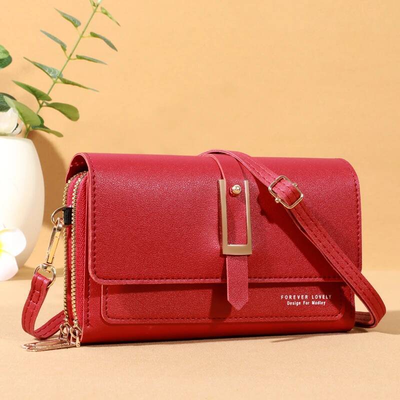DHGM Roulens Small Crossbody Shoulder Bag For Women,Cellphone Bags Card Holder Wallet Purse And Handbags