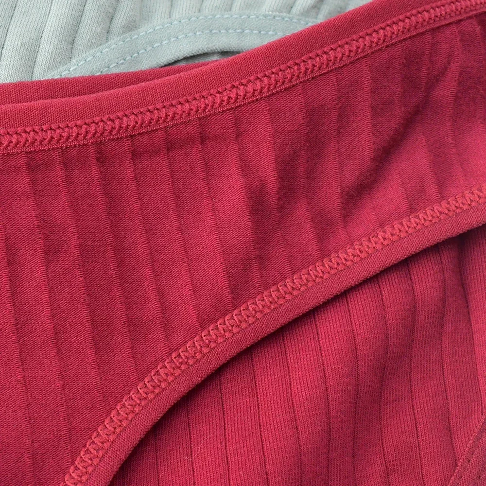 3Pcs Cotton Briefs Underwear Hollow Heart Panties Woman Soft Breathable Female Intimate Lingerie Underpants 250609