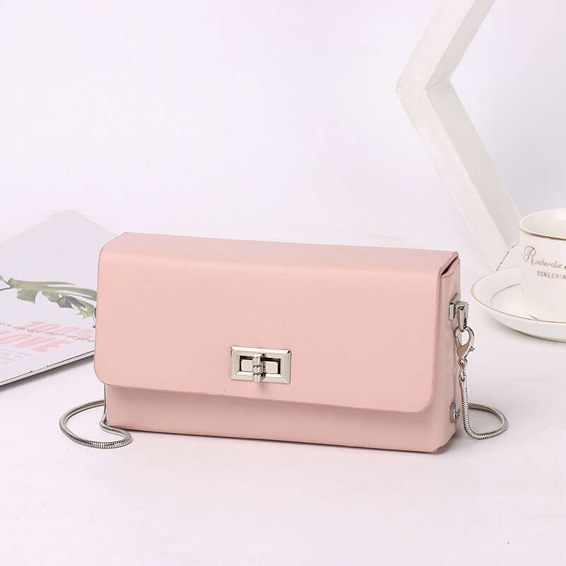 Summer for Women New Trendy Chain Small Square Korean Version Exquisite Versatile Crossbody Phone Bag