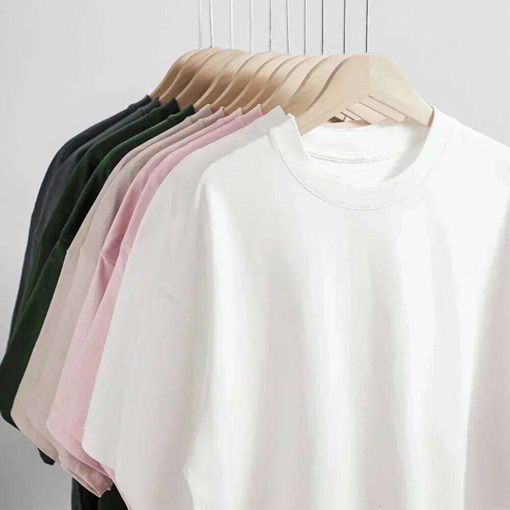 Oversize Short-Sleeved T-Shirt Women's And Men's Summer 2025 New Design Trendy Loose Lazy Unique Chic Top