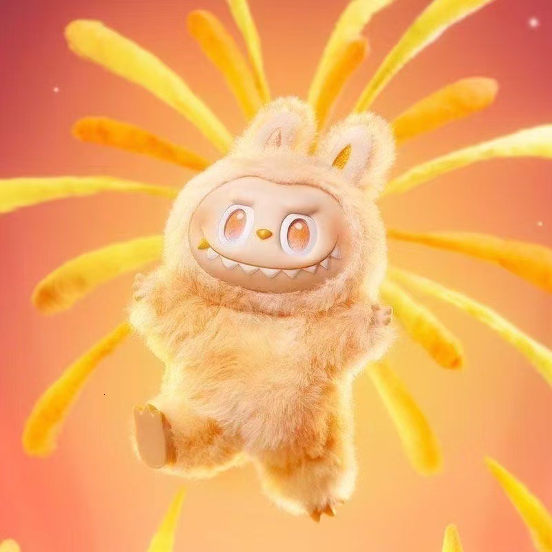 Designer Keychain Labubu 3.0 Gradient Color Labubu Third Generation Free Delivery Version Vinyl Face Pendant Collectible Heartbeat Macaron Plush Toy