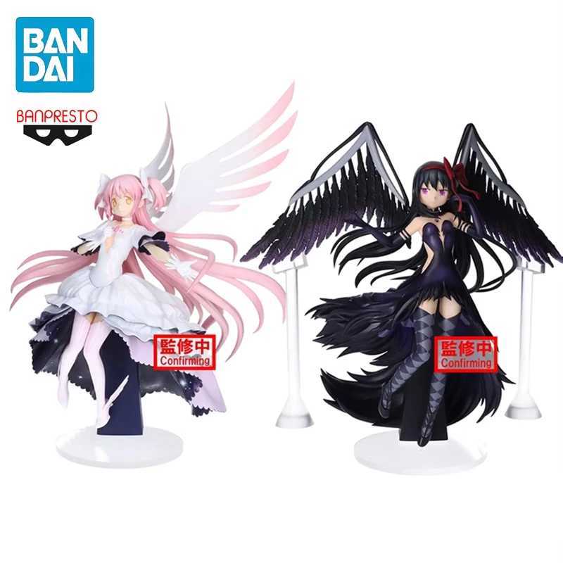 in Stock BANPRESTO Puella Magi Madoka Magica The Rebellion Ultimate Madoka Devil Homura PVC 20CM Anime Action Figures Model Toy W251224
