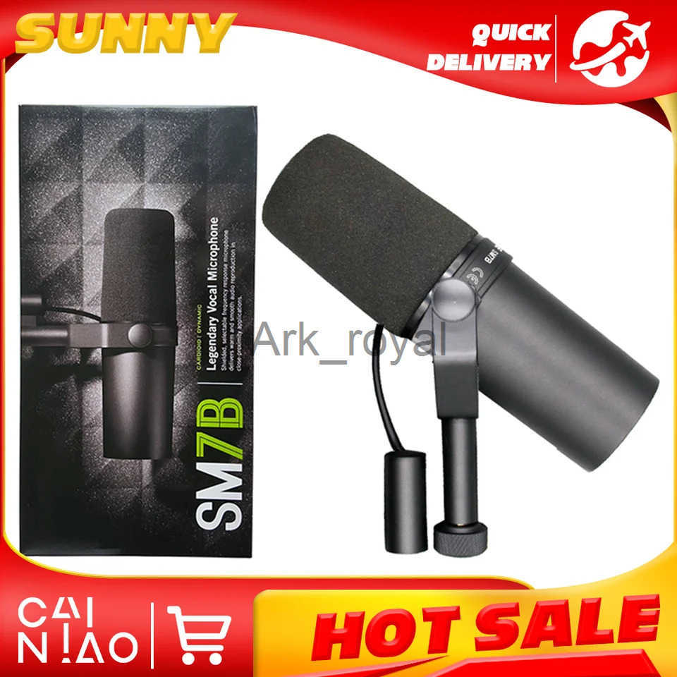 SM7B microphone sm7b dynamic microphone podcast studio set for Live/Stage RecordPodcastcardioid Black Metal mic 7b J250620