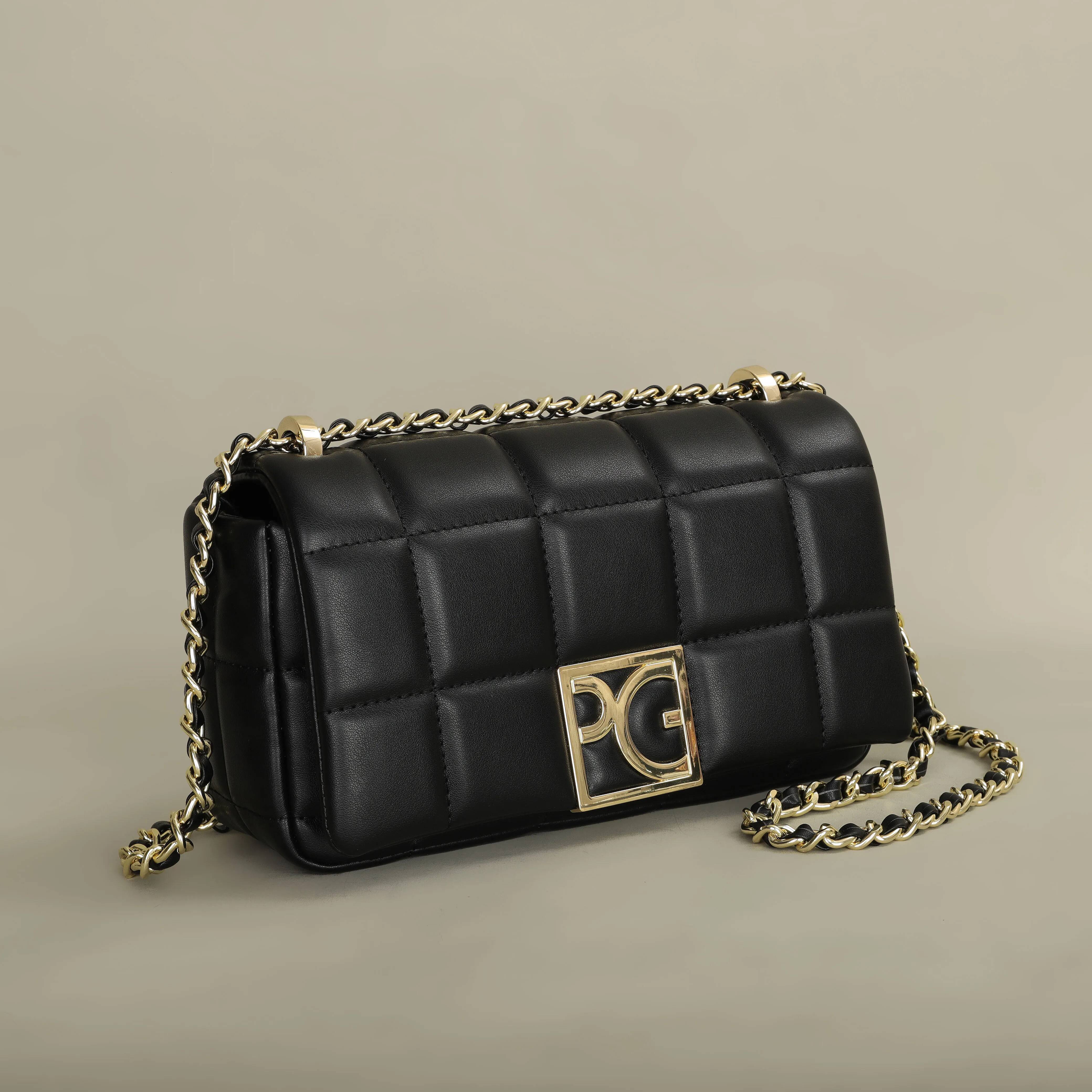 DHSM PG PATSY GARIS Brand Design Bright Crossbody 2024 New Leather Refined Elegant Ladies Commuter Banquet Bag