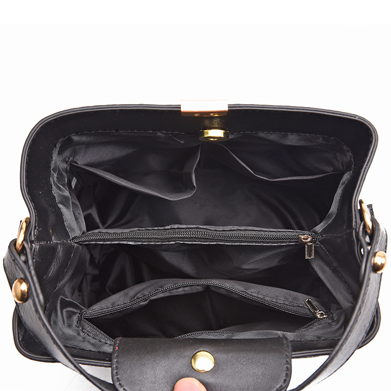 Free Shipping 2025 New Designer Bag Fashionable And High-quality Shopping Bag Trendy Solid Color Stone Patterned Bucket Bag High-end Women's Hand