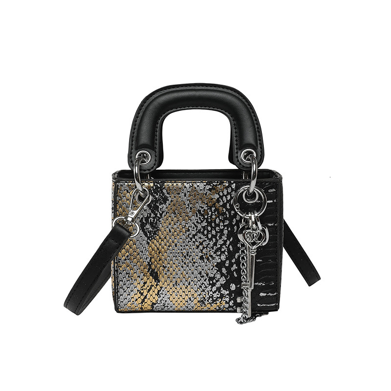 Free Shipping 2025 New Designer Bags Fashionable And High-quality Shopping Bags High-end Gradient Diamond Handbags Retro And Trendy Exquisite Small Sq