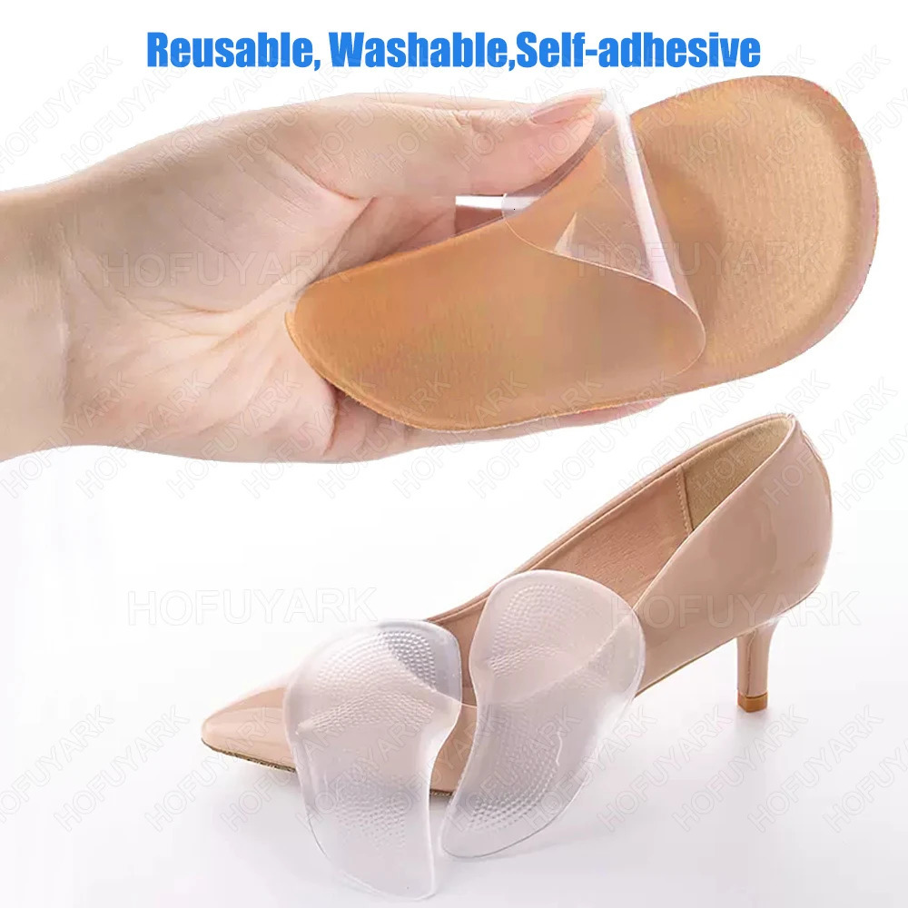 Silicone Arch Support Insoles for Shoes Man Woman Flat Foot Corrector Orthopedic Insoles for Plantar Fasciitis Support Shoe Pad 250617