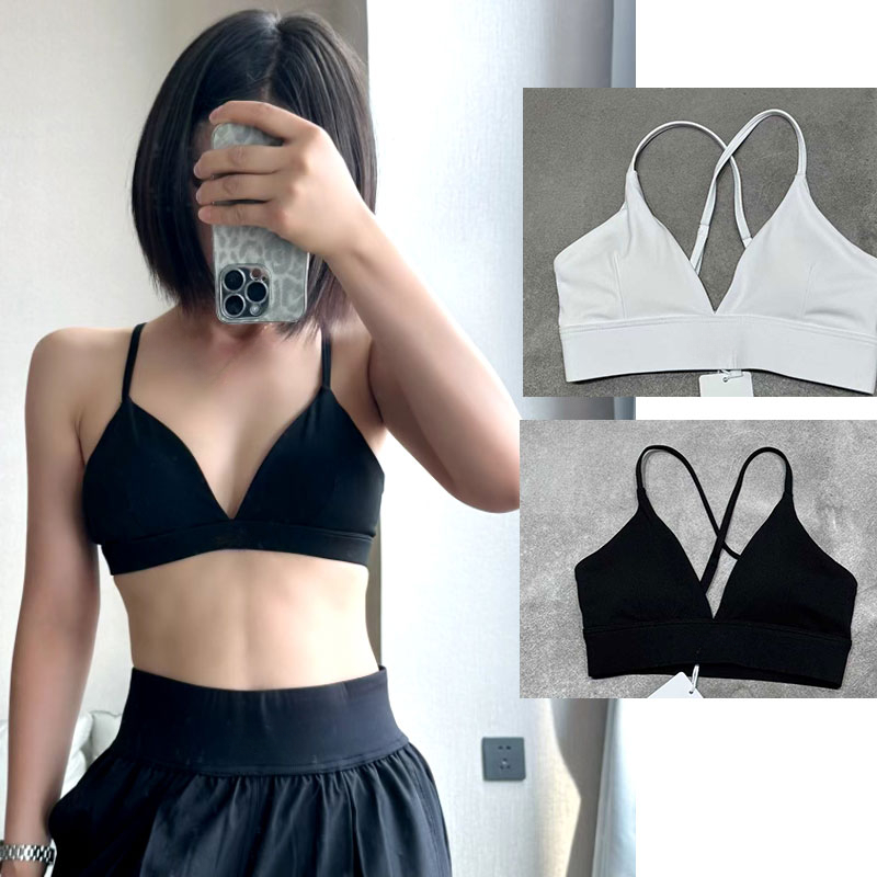 Designer Sports Bra Tank Top Splendour Yoga Set High Elastic Comfy Sports Underwear Shock-absorbing Adjustable Crisscross Straps Suspender Run Fitness Sexy Bra