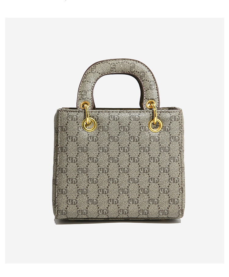 Free Shipping 2025 New Designer Bag High-end Retro Silk Scarf Printed Women's Handbag Trendy High-quality Shopping Bag