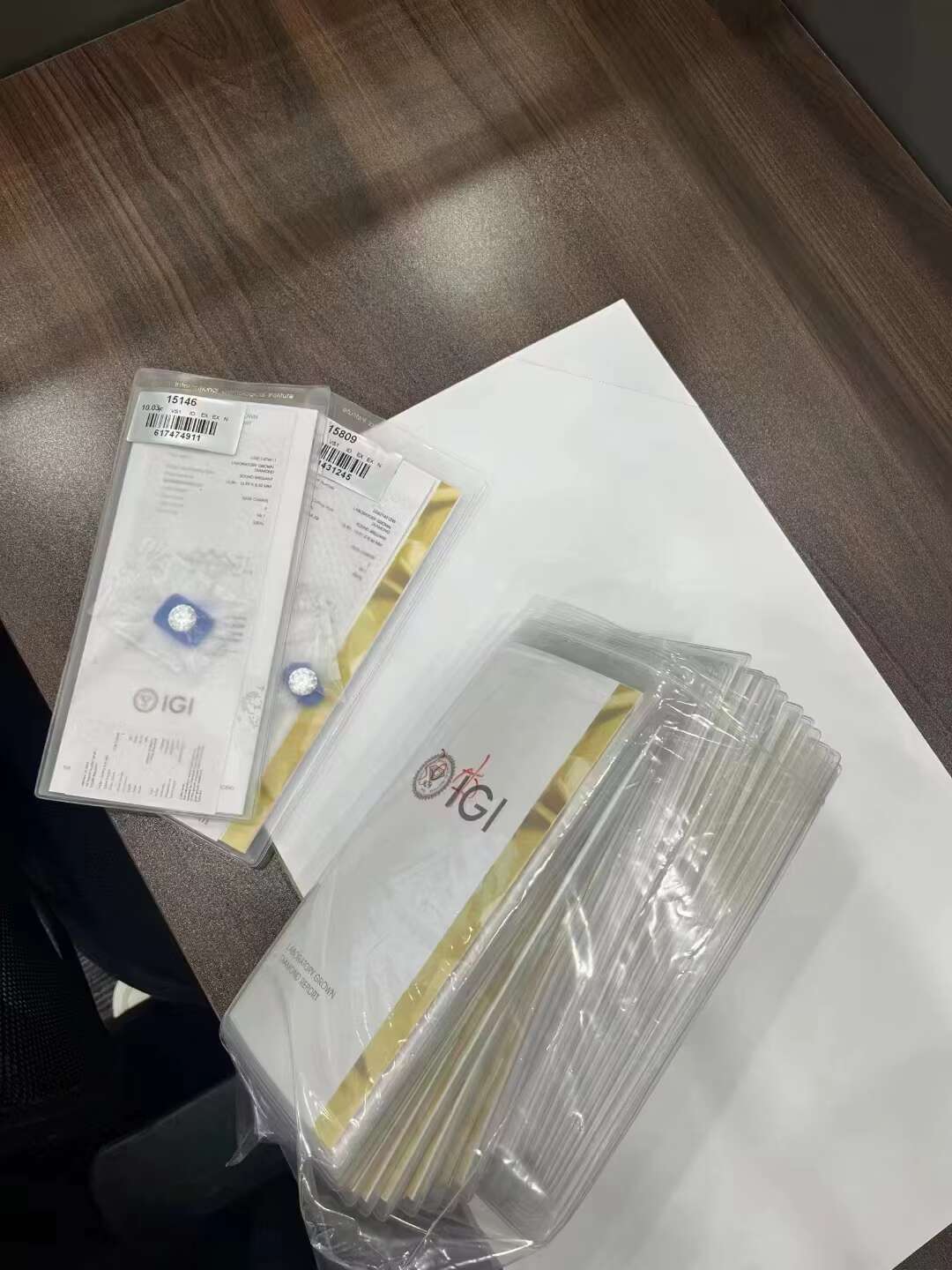 Wholesale CVD HPHT Lab-Grown Diamond 0.7-4.2-6.5-8-9-10-12-14mm Brilliant Round Cut DEF VVS VS IGI Certificate Loose Gemstones