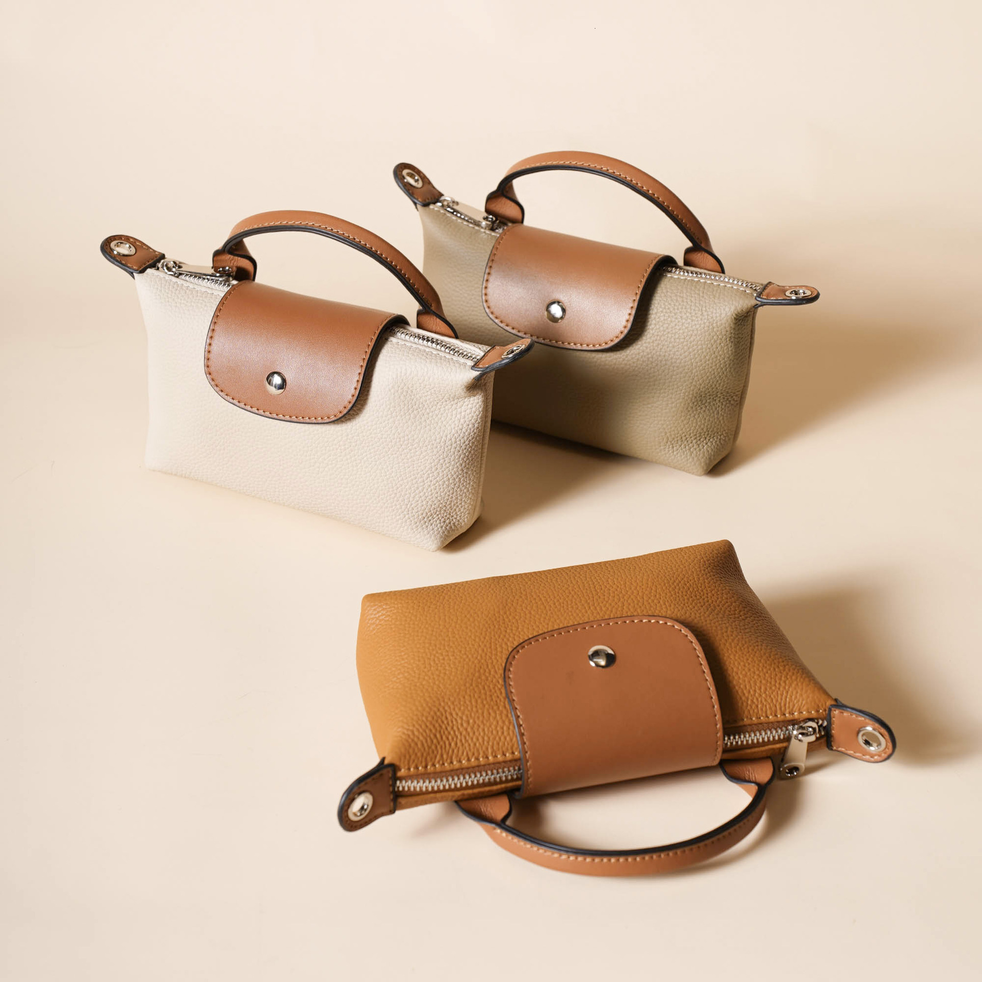Free Shipping Genuine Leather Women's Handbag Designer Luxury Phone Bag Slanted Small Bag Casual Multifunctional Coin Wallet