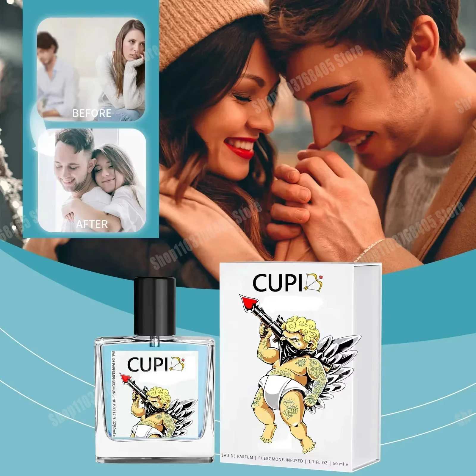 Perfume for Men Perfumes of Original Brands Long Lasting Pheromone Male Perfume Cupid Hypnosis Cologne Luxury Men Attract Women W250620
