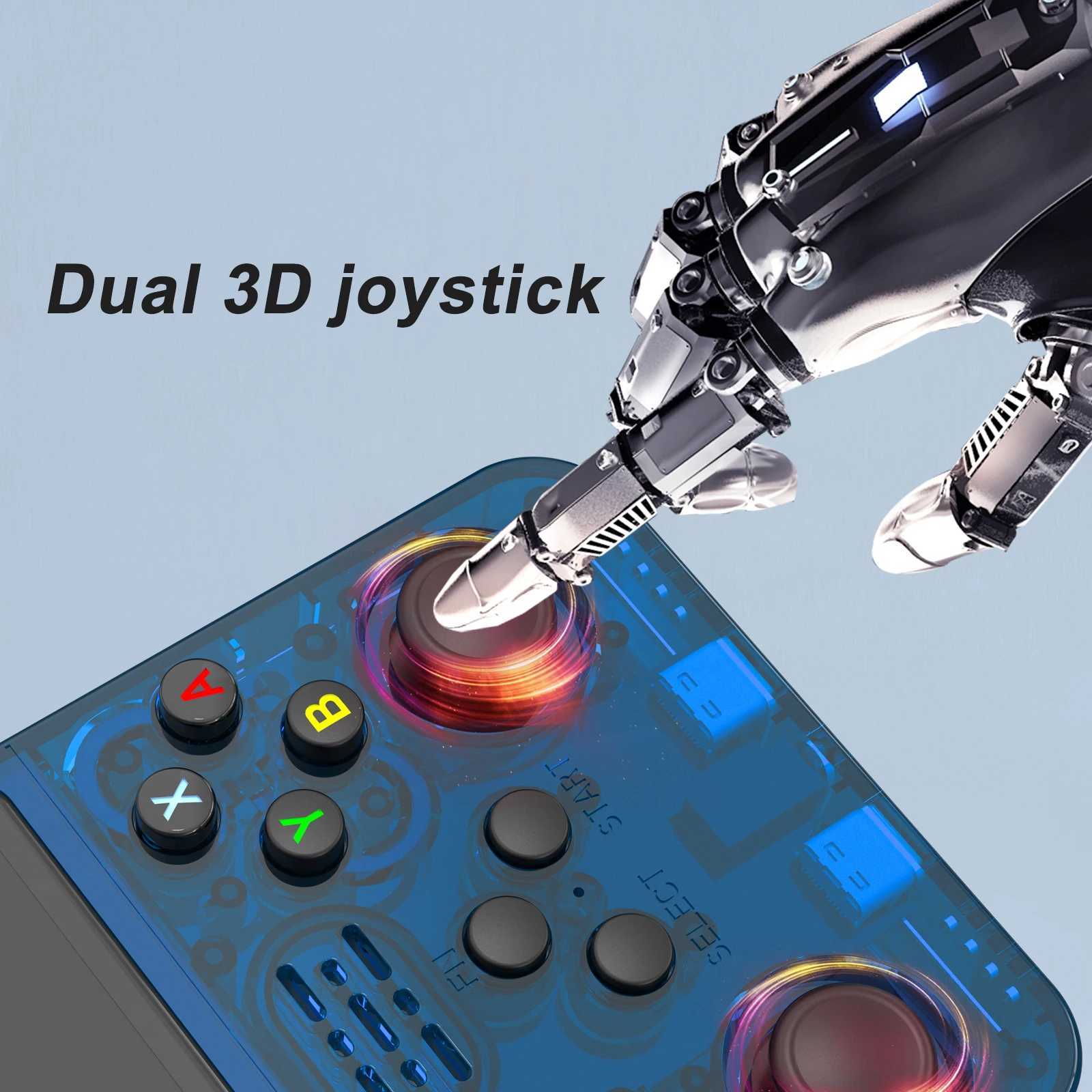 R36S Open Source K36 Handheld Game Console 3.5 Inch IPS Screen Built-in 16000 Games Ports Online Doubles For PS1/PSP/DC B250620