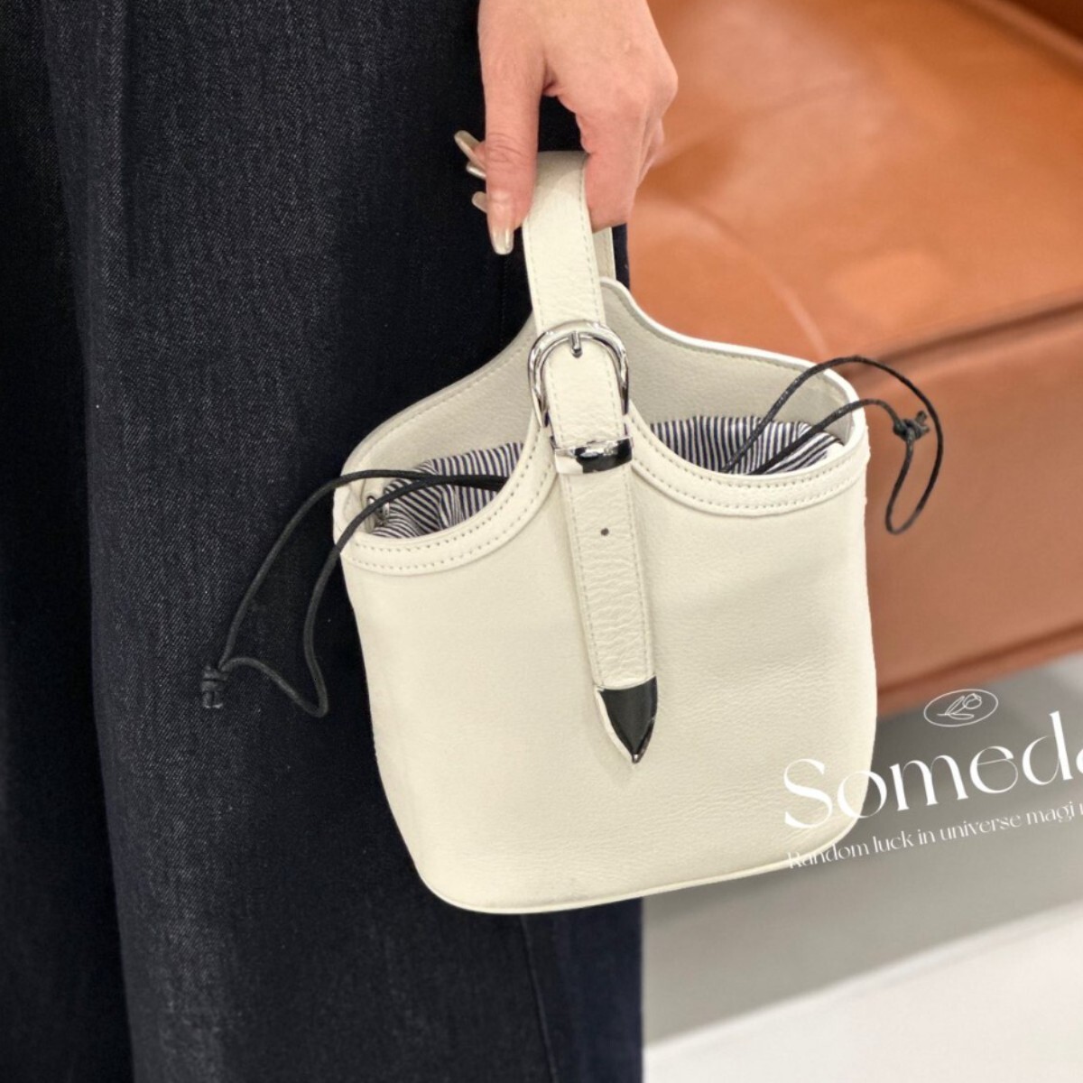 Free Shipping Designer Bags Genuine Leather Luxury Handbag Bucket Bag Retro Women's Tote Bag Commuter Shoulder Crossbody Bag Trendy Women's 